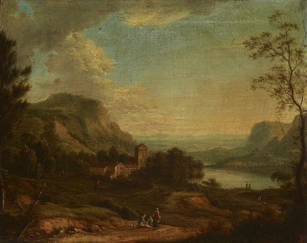 Paesaggio con scena di genere - Museo Nazionale di Cracovia